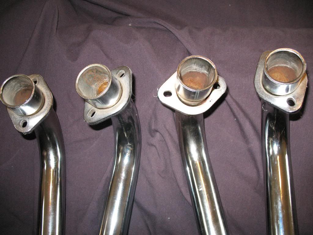 NOS Kerker headers and RC Engineering ported/polished head for CB550 w